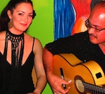 Sara Jerez and Miguelito